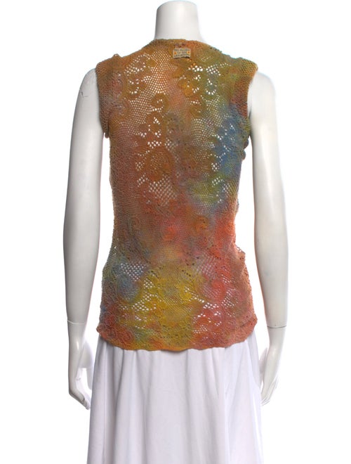 The People Of The Labyrinths Printed Crew Neck Top