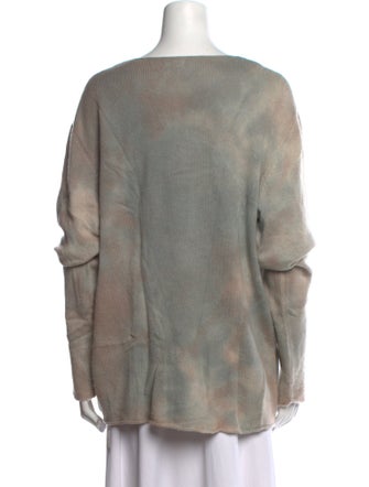 The People Of The Labyrinths Cashmere Printed Sweater