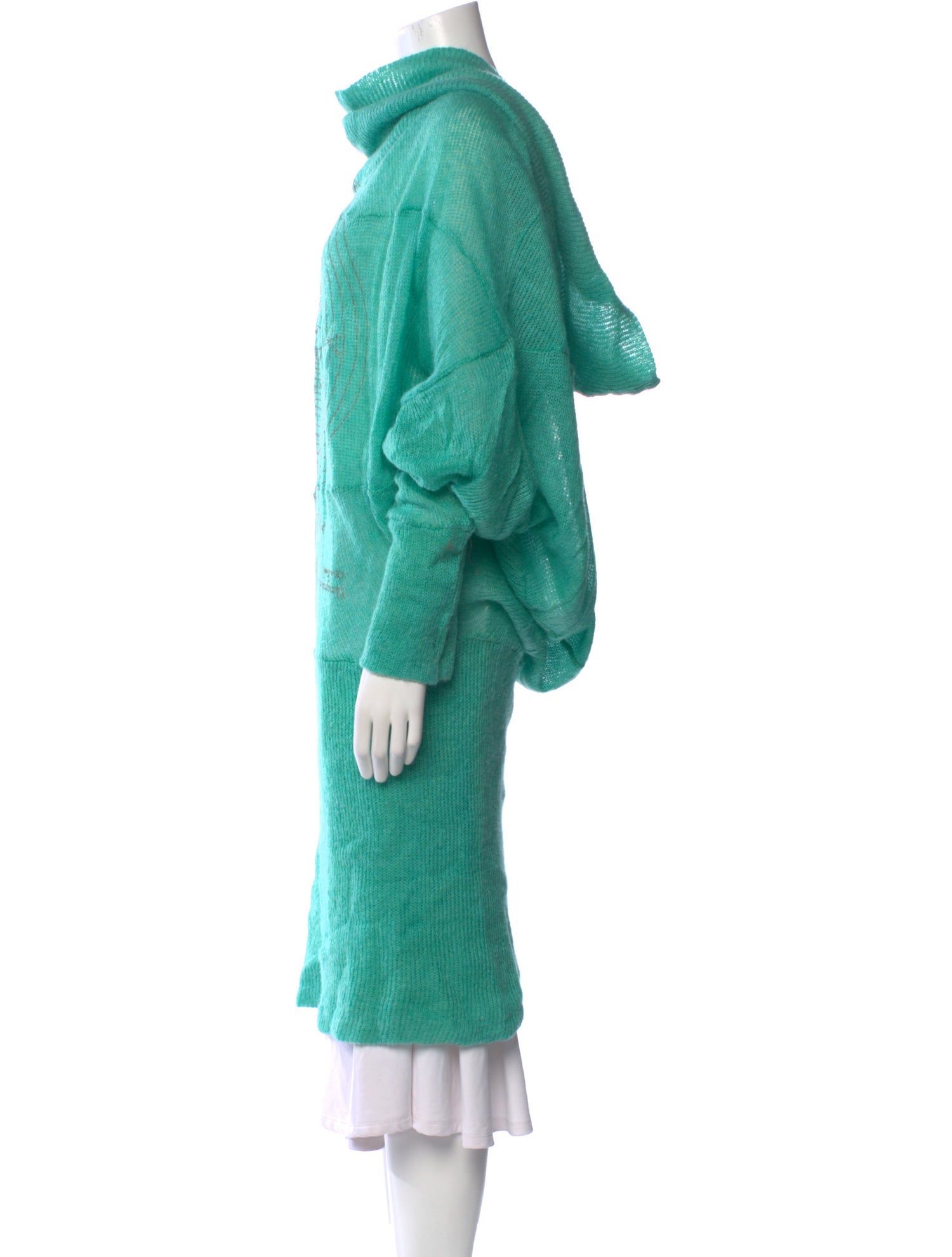 The People Of The Labyrinths Cowl Neck Sweater