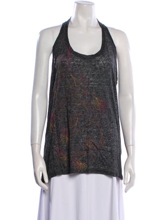 The People Of The Labyrinths Wool Printed Top