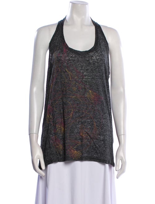 The People Of The Labyrinths Wool Printed Top