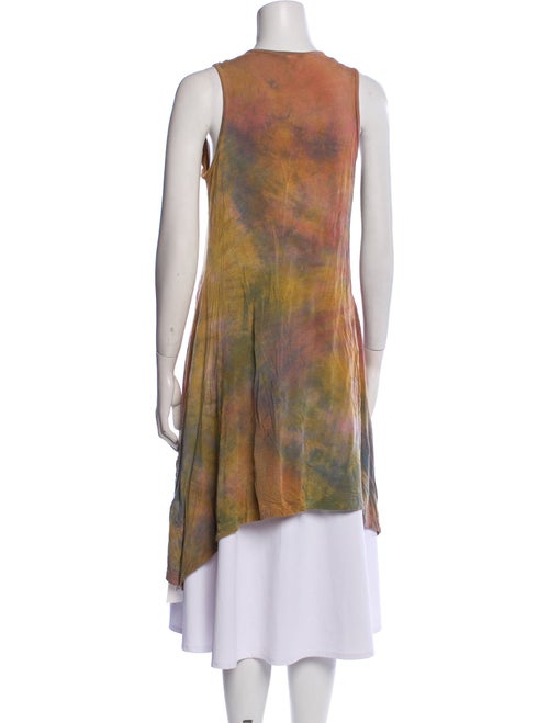 The People Of The Labyrinths Graphic Print Scoop Neck Tunic