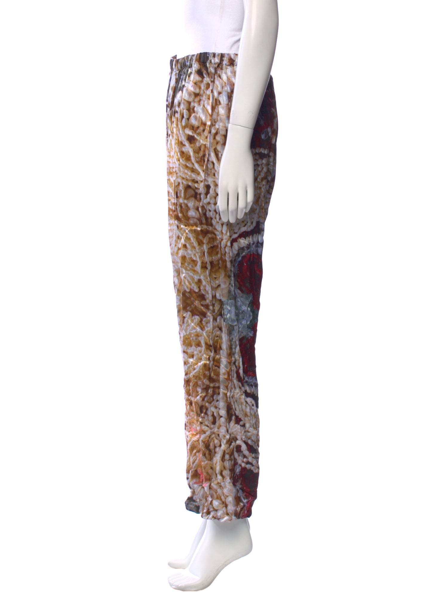 The People Of The Labyrinths Printed Wide Leg Pants