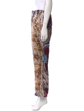 The People Of The Labyrinths Printed Wide Leg Pants