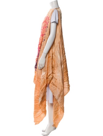 The People Of The Labyrinths Printed Bateau Neckline Tunic