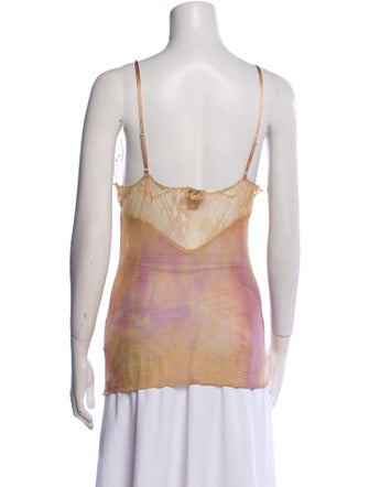 The People Of The Labyrinths Silk Printed Top