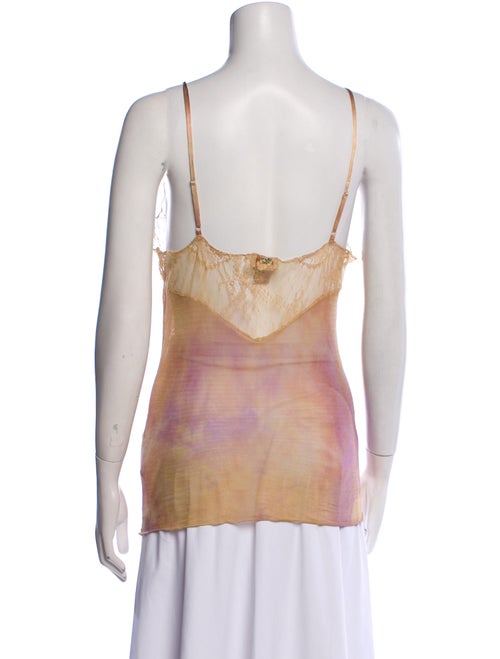 The People Of The Labyrinths Silk Printed Top