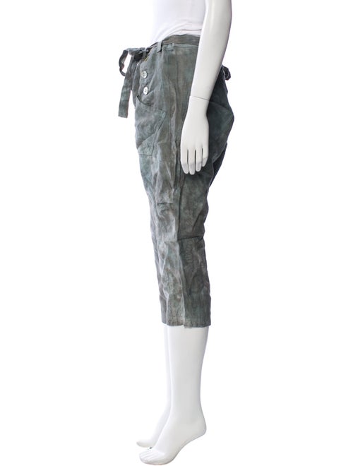 The People Of The Labyrinths Linen Straight Leg Pants