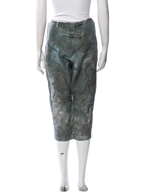 The People Of The Labyrinths Linen Straight Leg Pants