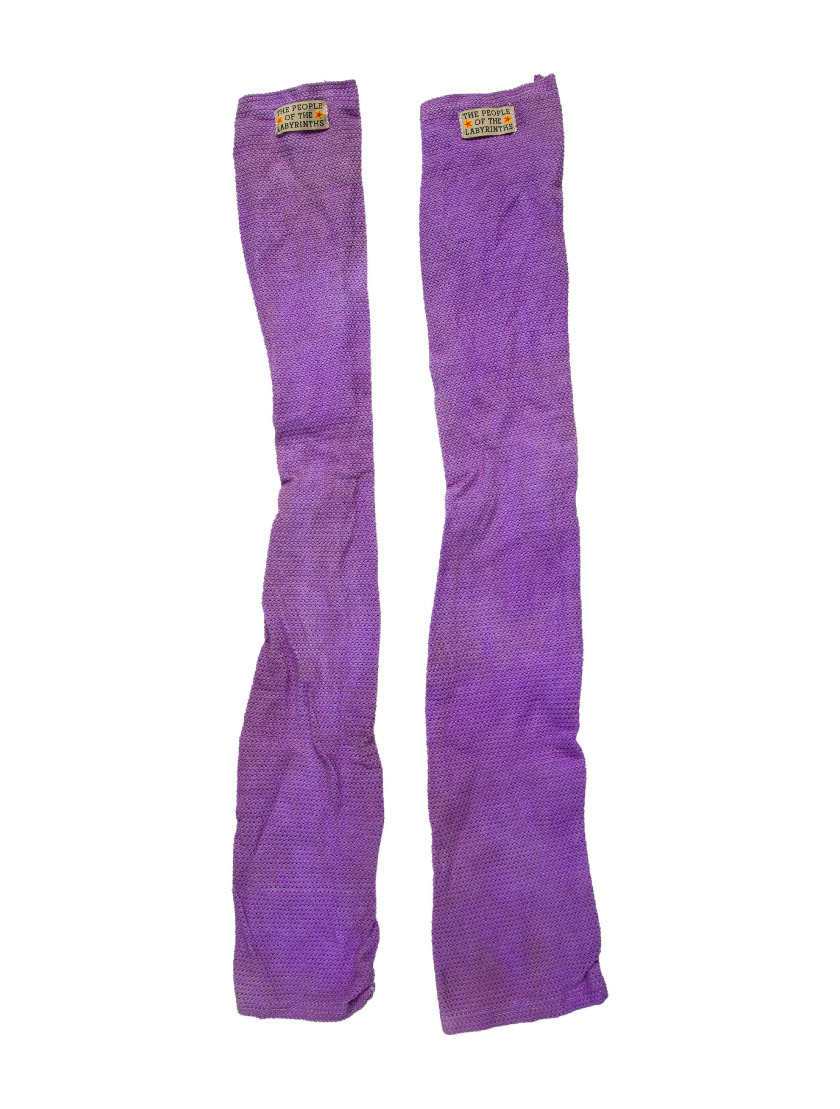 The People Of The Labyrinths Mesh Arm Warmers