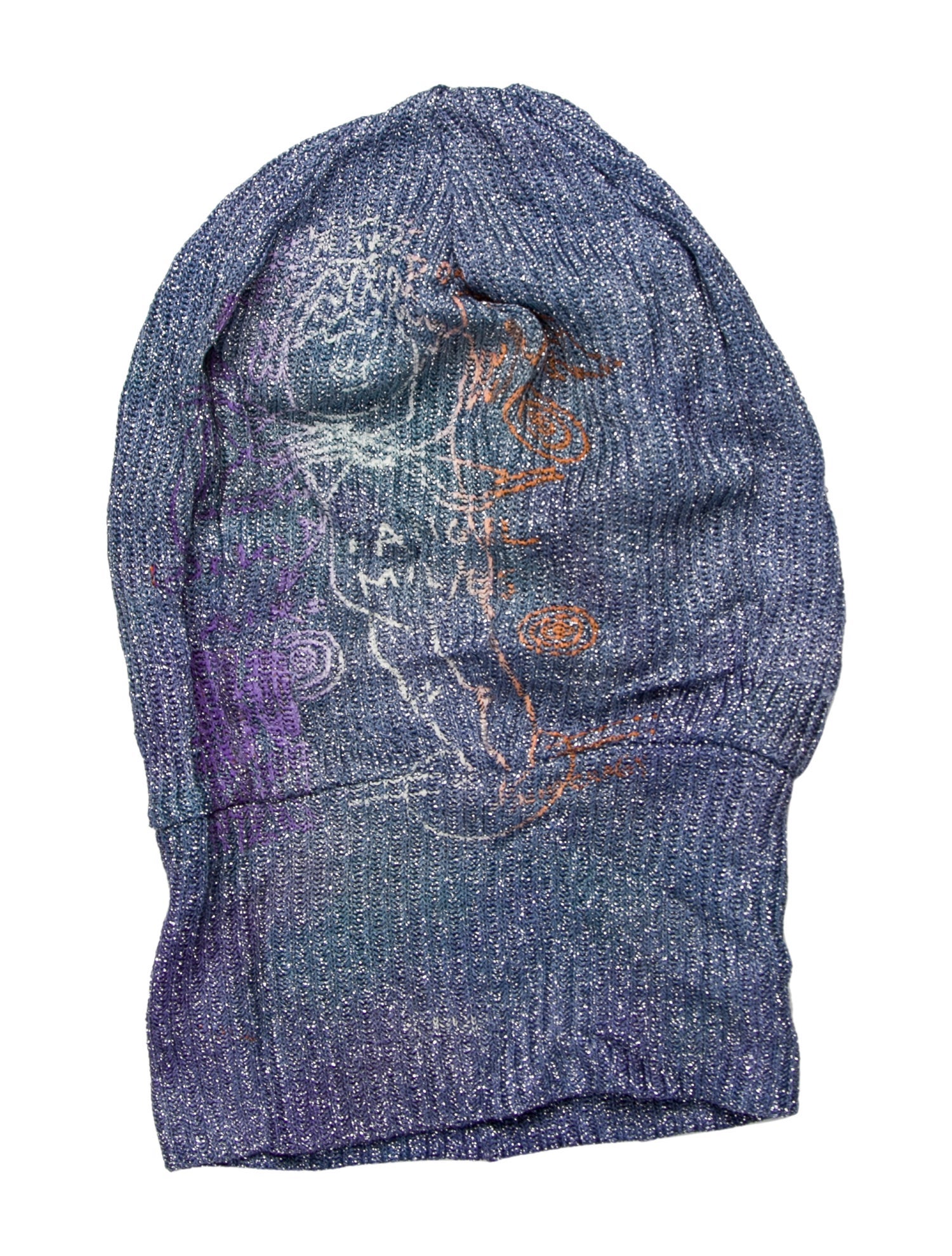 The People Of The Labyrinths Printed Knitted Beanie