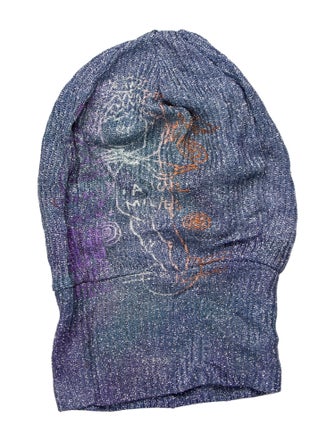 The People Of The Labyrinths Printed Knitted Beanie