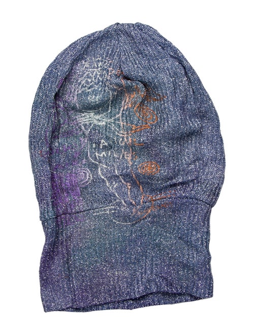 The People Of The Labyrinths Printed Knitted Beanie