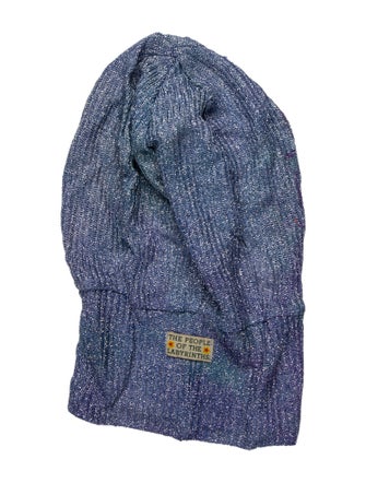 The People Of The Labyrinths Printed Knitted Beanie