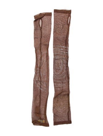 The People Of The Labyrinths Mesh Arm Warmers