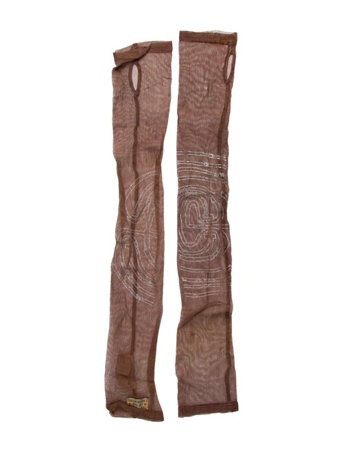 The People Of The Labyrinths Mesh Arm Warmers