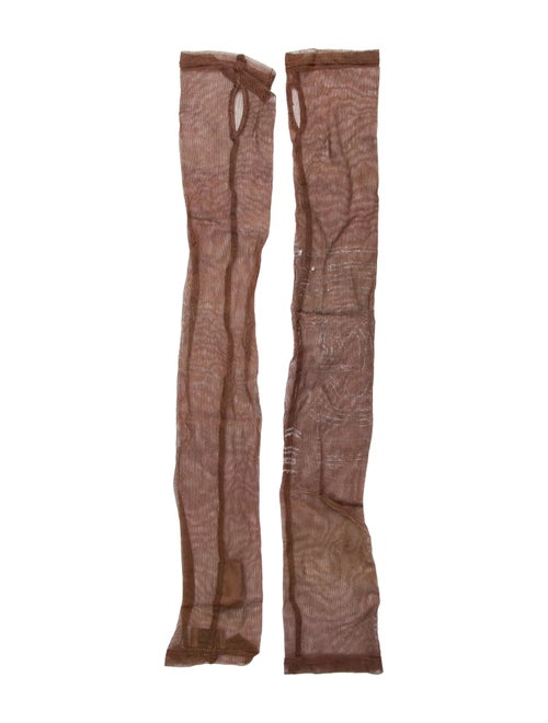 The People Of The Labyrinths Mesh Arm Warmers