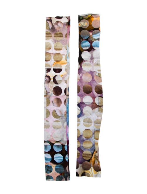 The People Of The Labyrinths Printed Arm Warmers