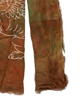 The People Of The Labyrinths Wool Striped Scarf