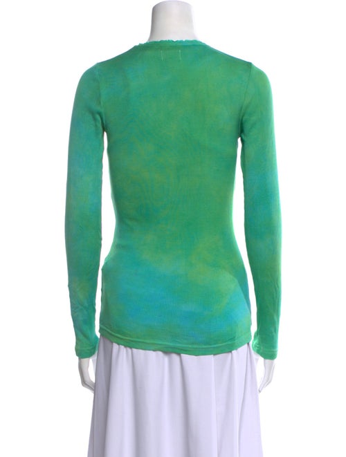 The People Of The Labyrinths Silk Graphic Print T-Shirt