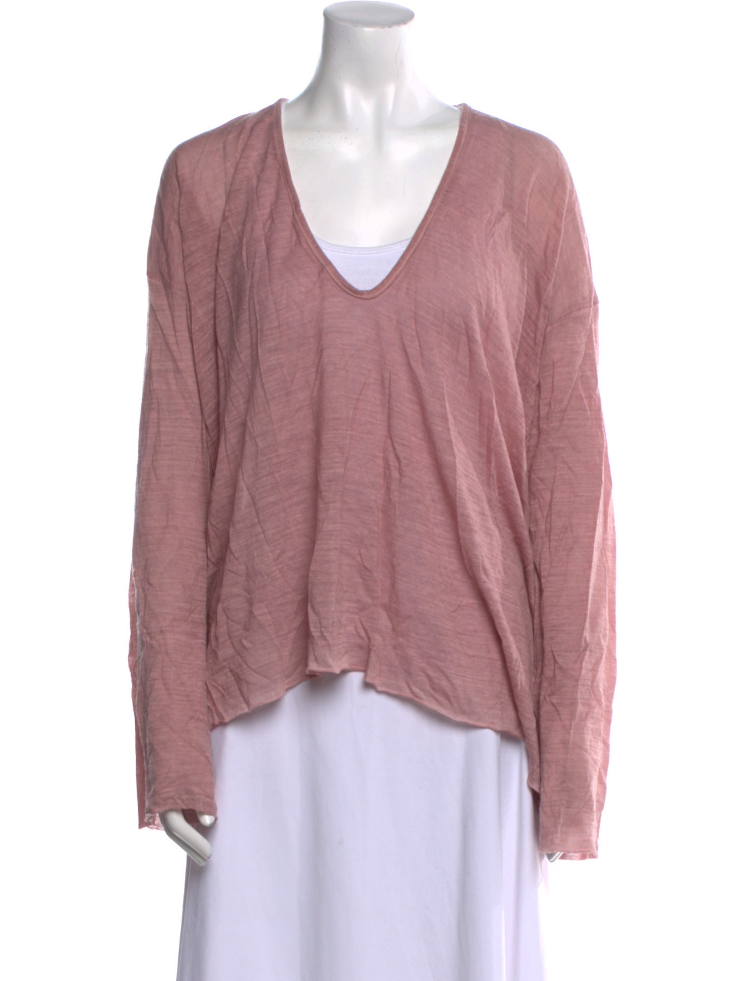 The People Of The Labyrinths Vintage V-Neck Blouse