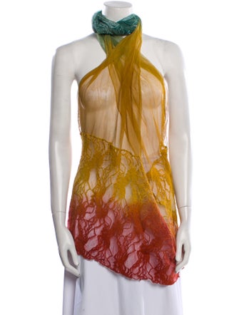 The People Of The Labyrinths One-Shoulder Sleeveless Tunic