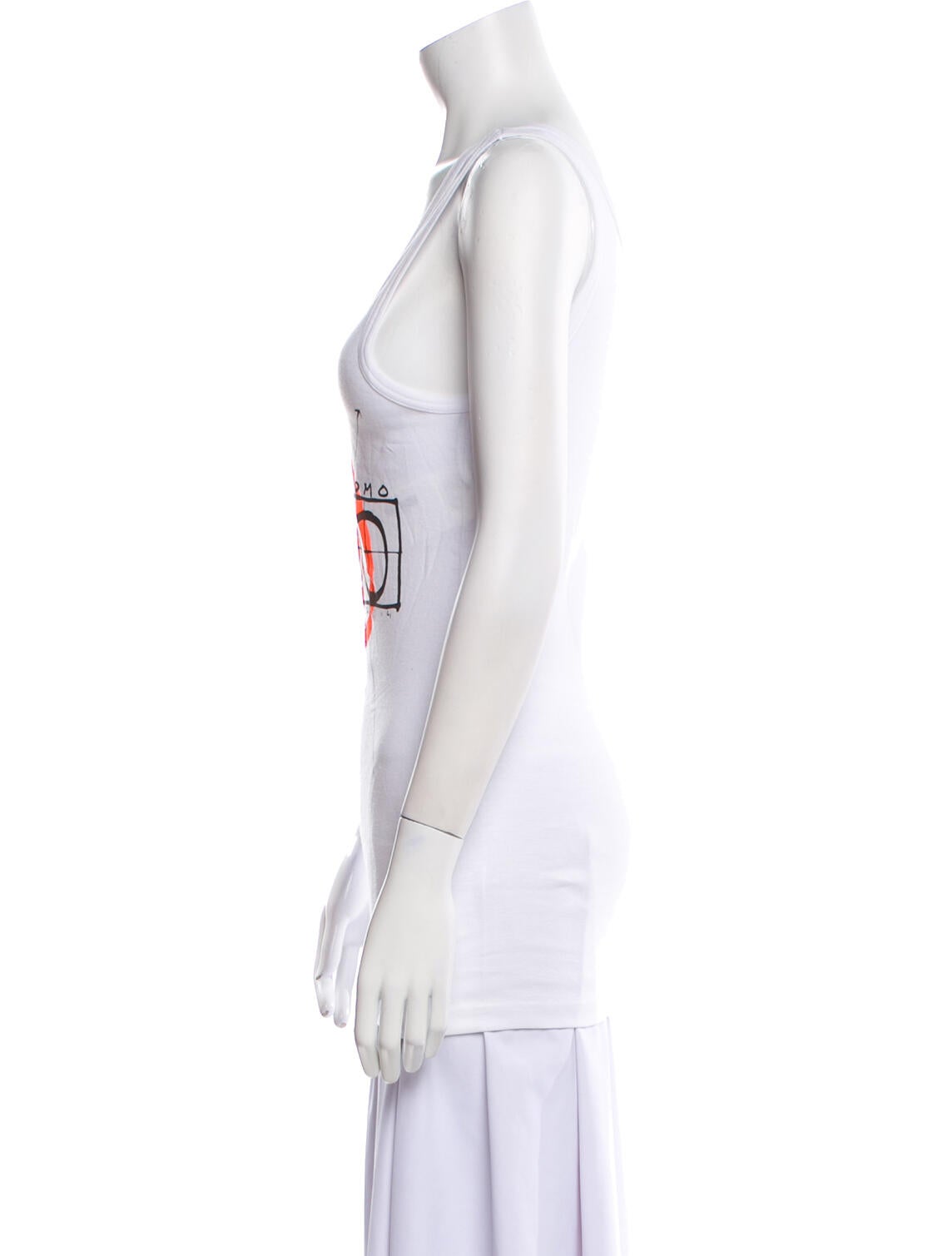 The People Of The Labyrinths Graphic Print Scoop Neck Top