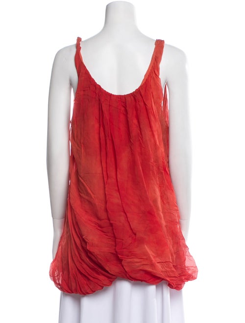 The People Of The Labyrinths Silk Scoop Neck Top