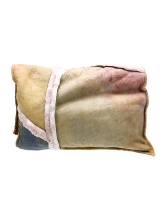 The People Of The Labyrinths Shearling Clutch