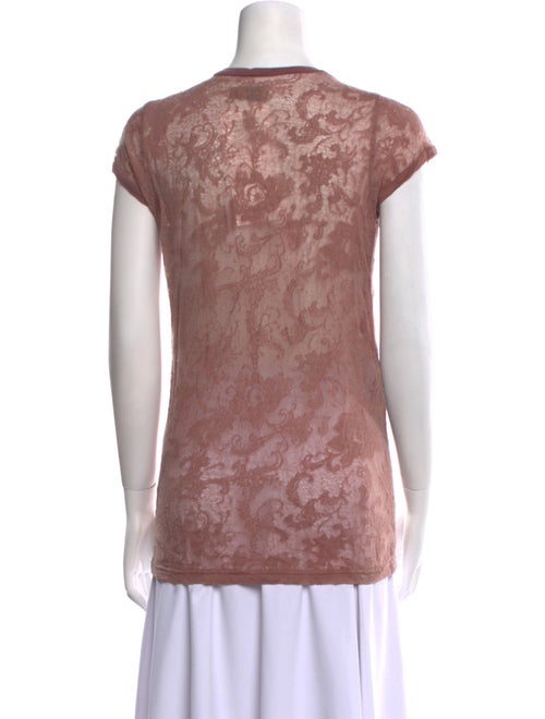 The People Of The Labyrinths Graphic Print Scoop Neck T-Shirt