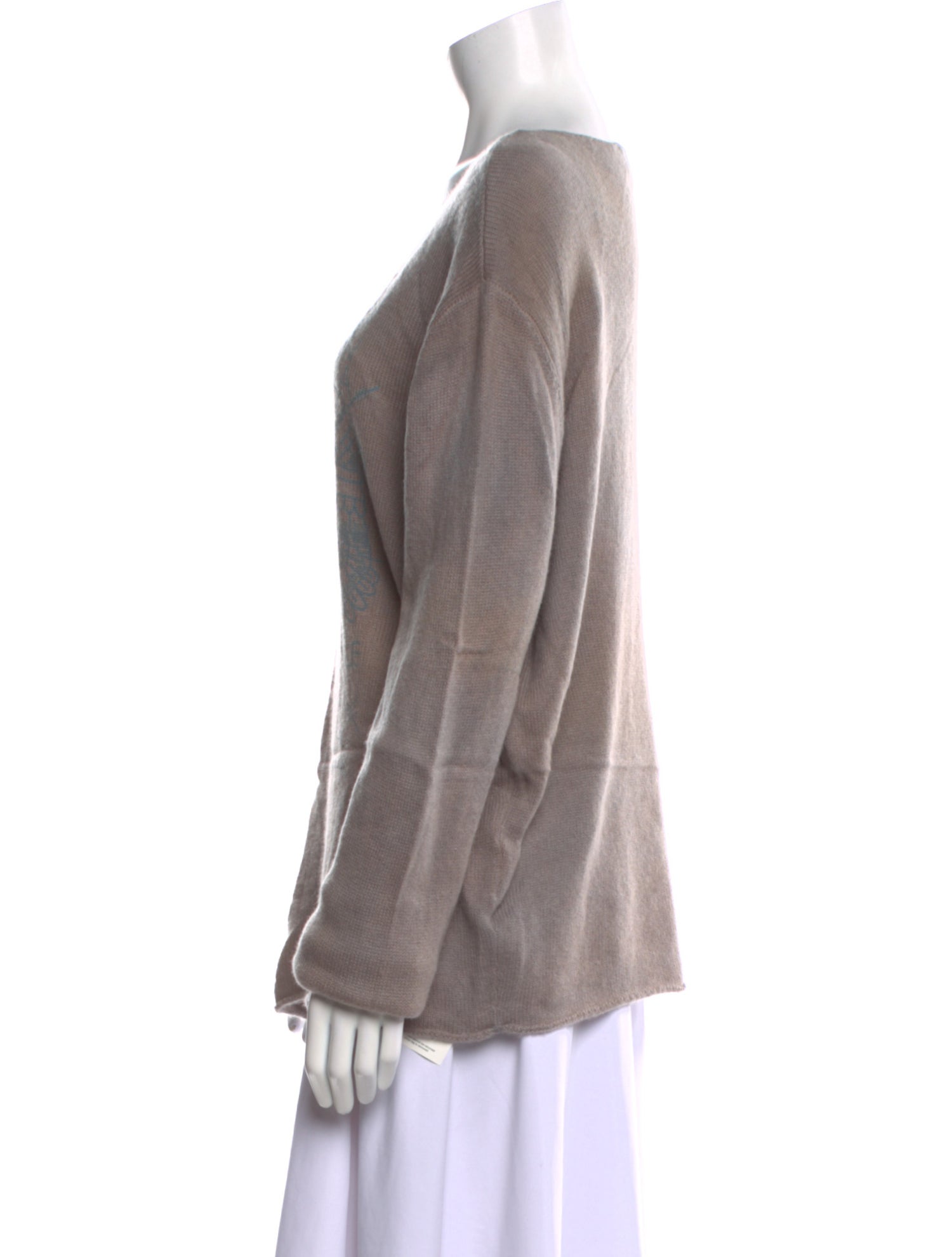 The People Of The Labyrinths Cashmere Scoop Neck Sweater