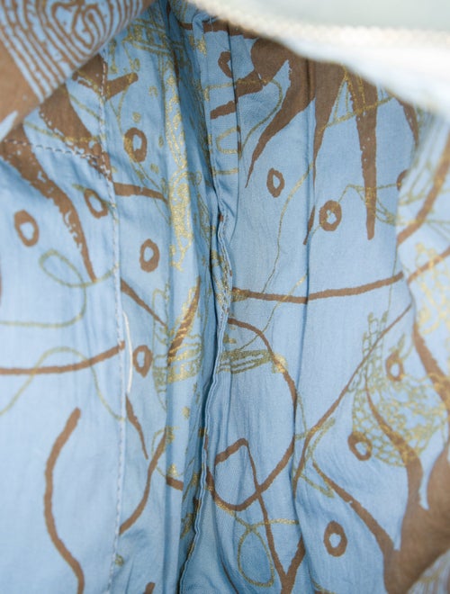 The People Of The Labyrinths Leather Shoulder Bag