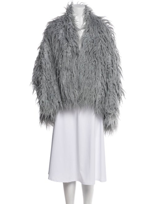 The People Of The Labyrinths Faux Fur Jacket