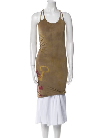 The People Of The Labyrinths Scoop Neck Sleeveless Tunic