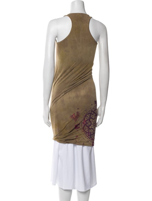 The People Of The Labyrinths Scoop Neck Sleeveless Tunic