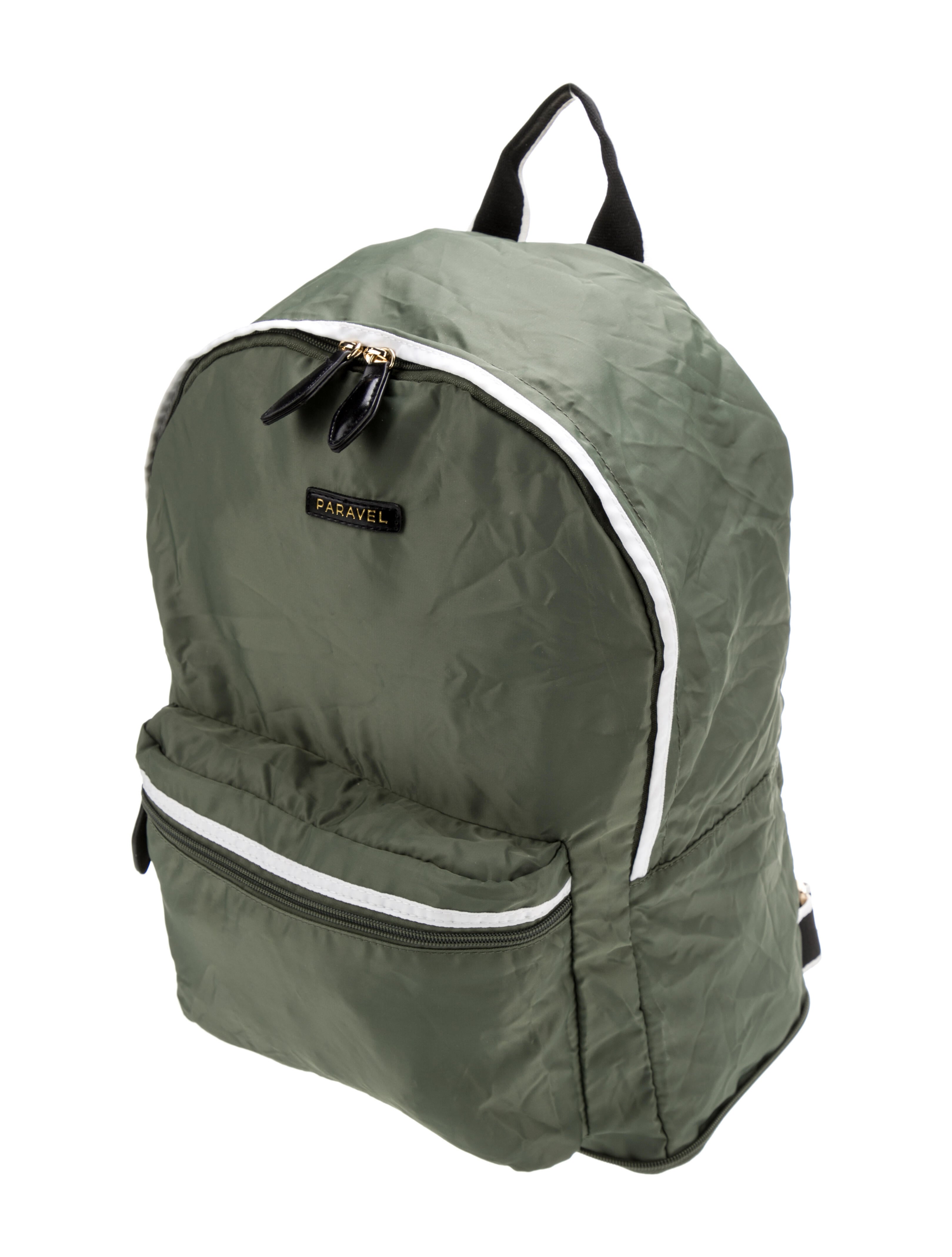 Paravel Nylon Backpack Black Backpacks, Handbags WPLAE20111 The