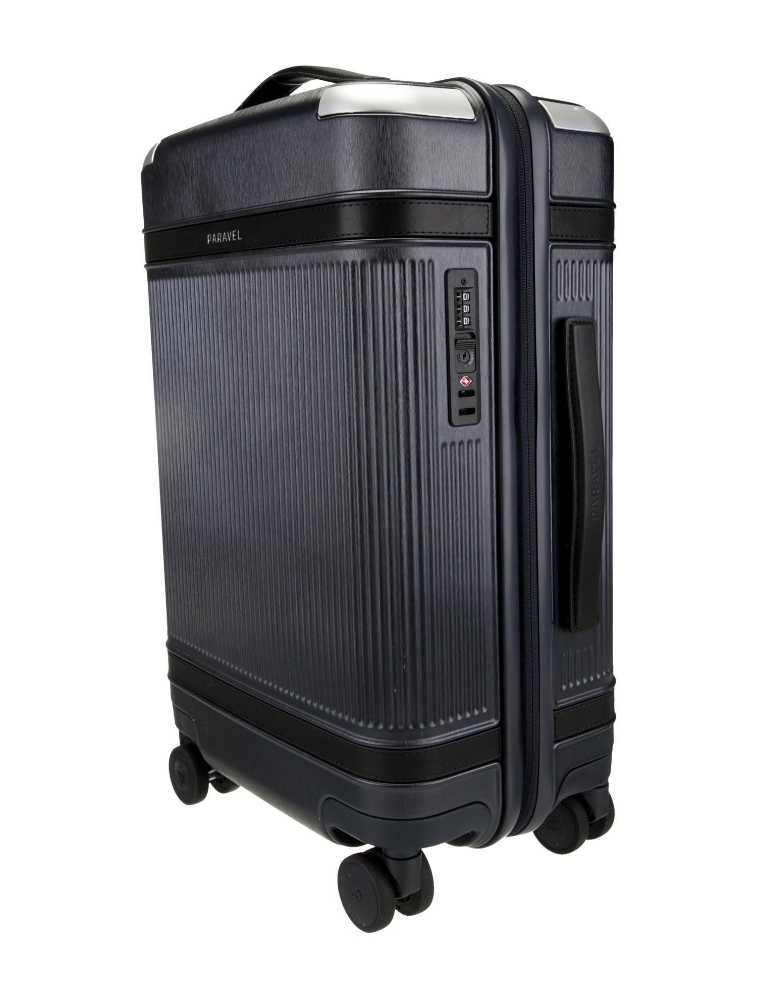 Paravel metal suitcase with roller
