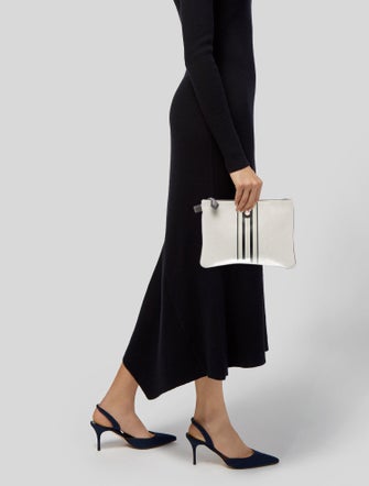 Paravel Canvas Clutch