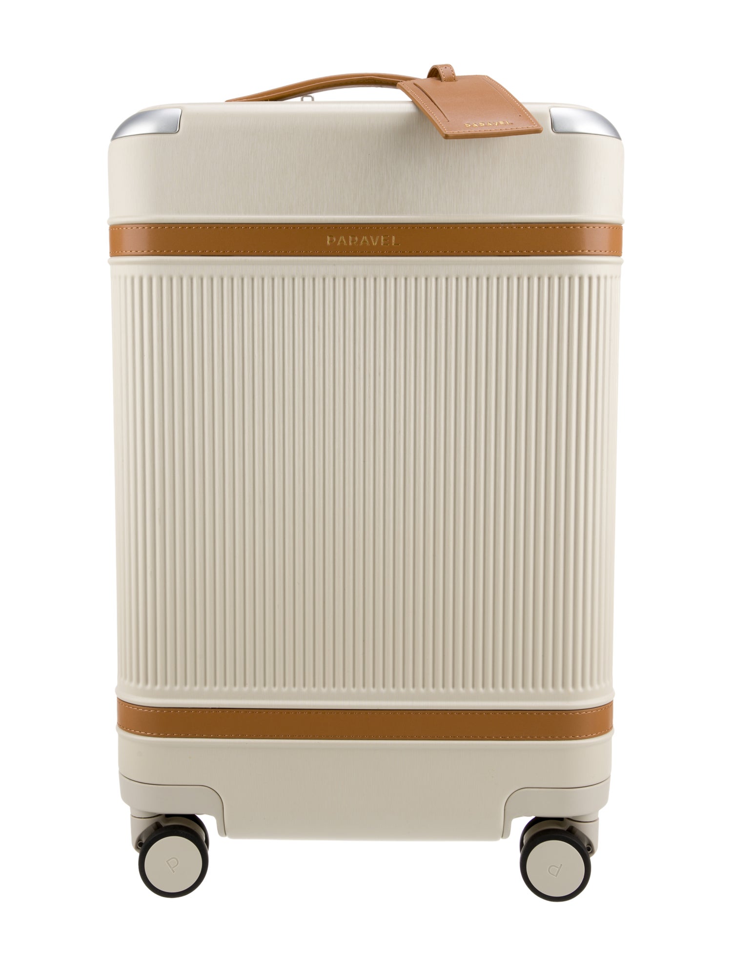 Paravel Leather Trim Plastic Suitcase