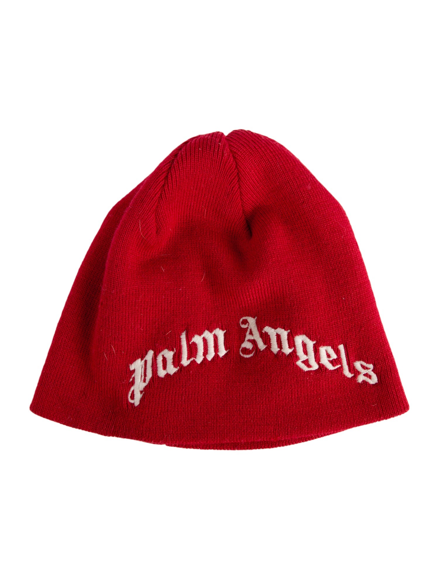 Palm Angels Kids Toddler Boys' Virgin Wool Logo Knit Beanie
