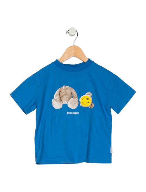 Palm Angels Kids x Smiley Toddler Boys' Graphic Print Short Sleeve T-Shirt