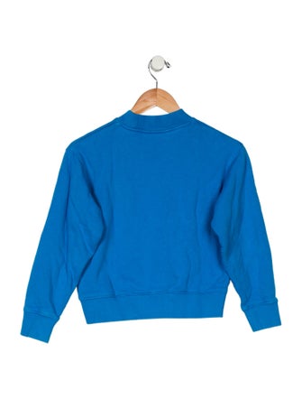 Palm Angels Kids Boys' Mock Neck Sweatshirt