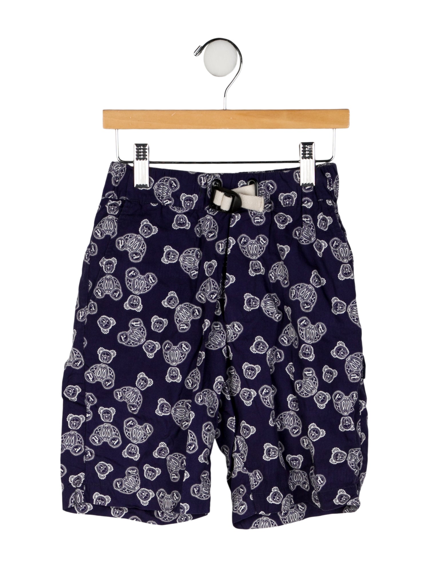 Palm Angels Kids Boys' Pattern Printed Shorts