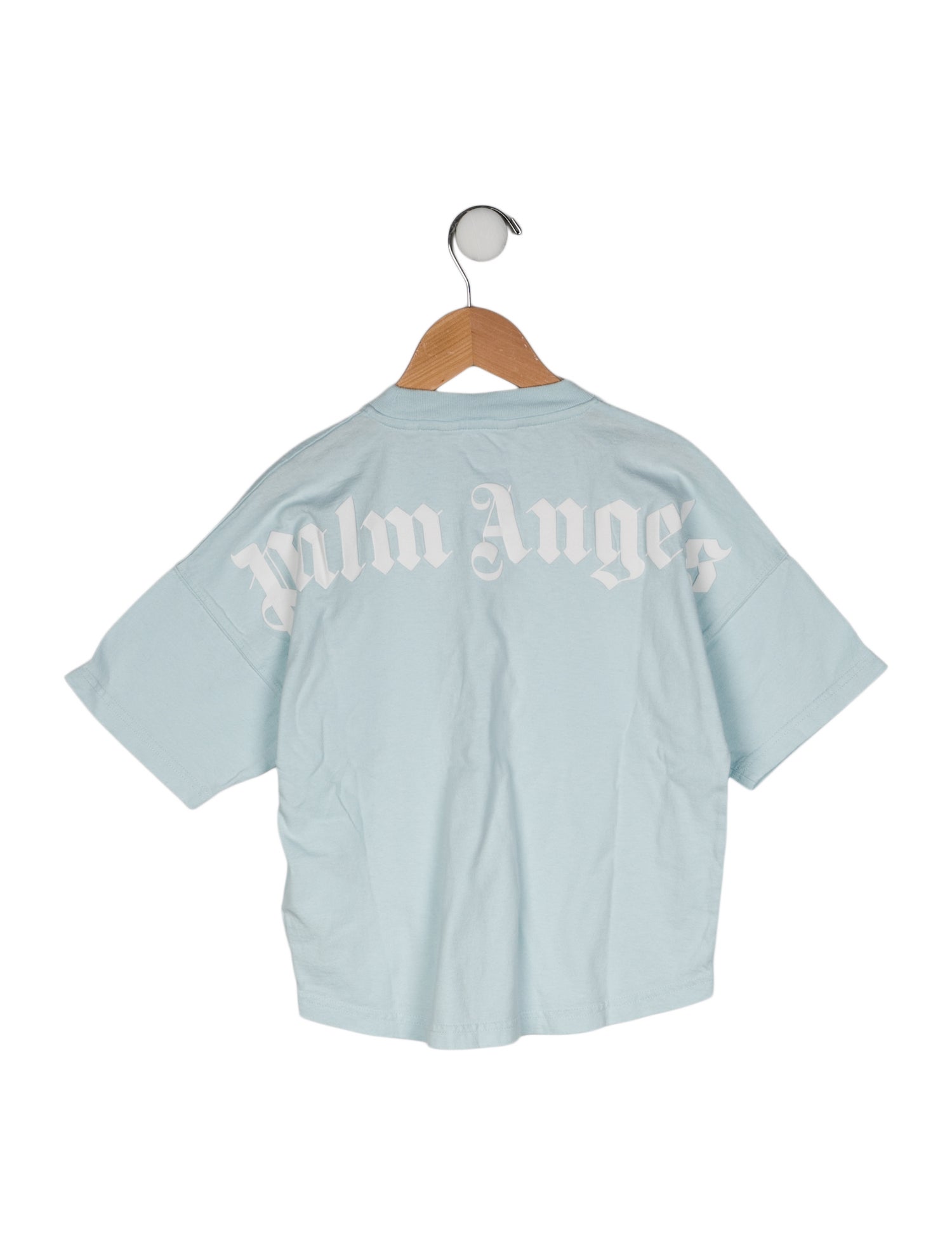 Palm Angels Kids Graphic Print Short Sleeve Top