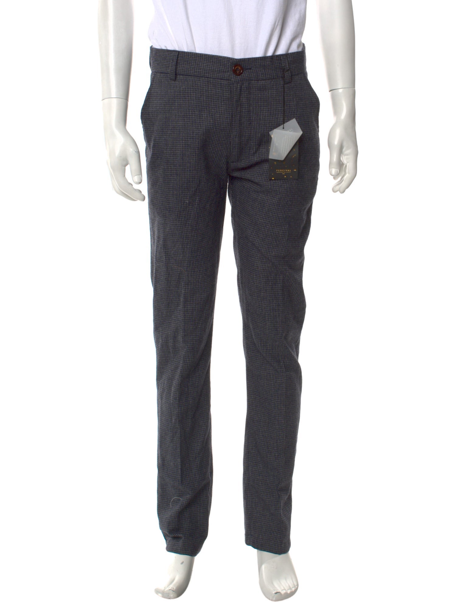 Percival Plaid Print Pants w/ Tags