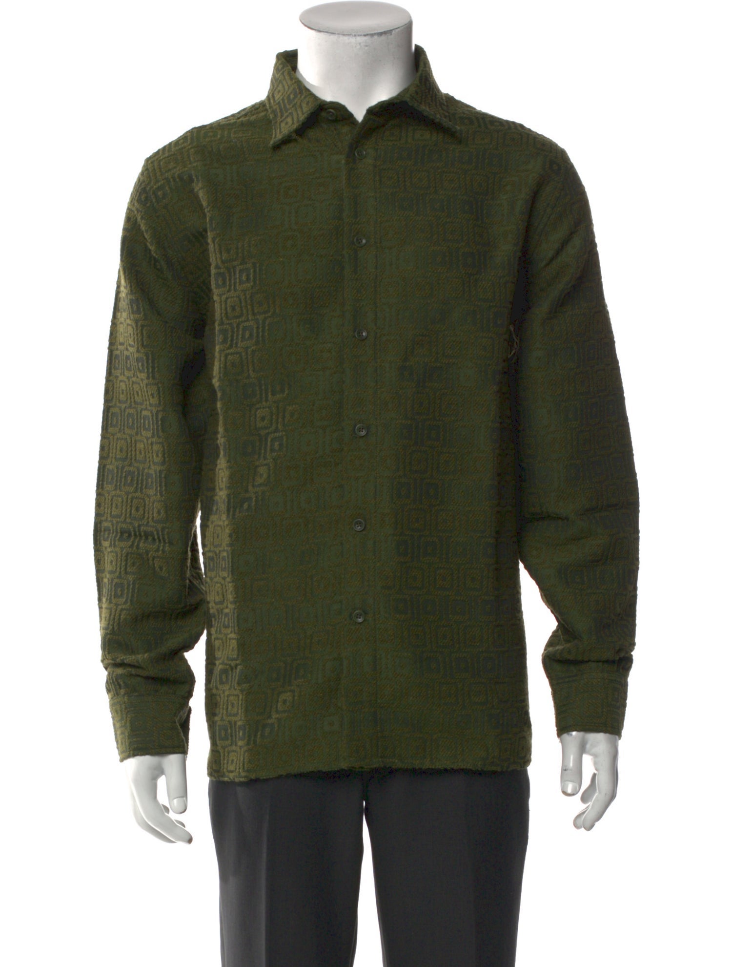 Percival Printed Long Sleeve Shirt w/ Tags