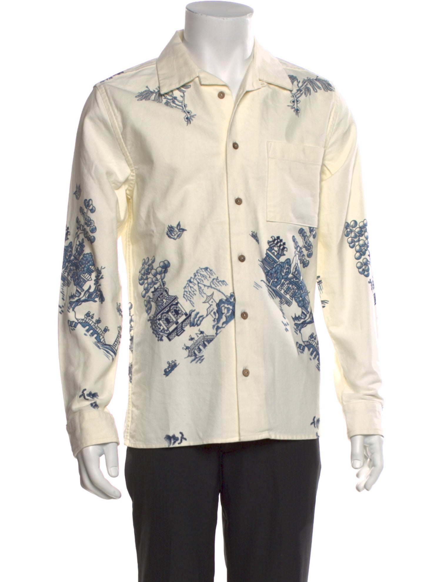 Percival Printed Long Sleeve Shirt