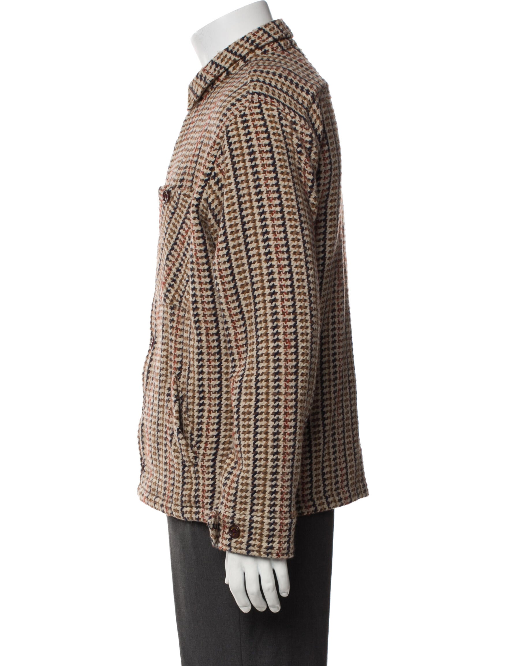 Percival Printed Peacoat