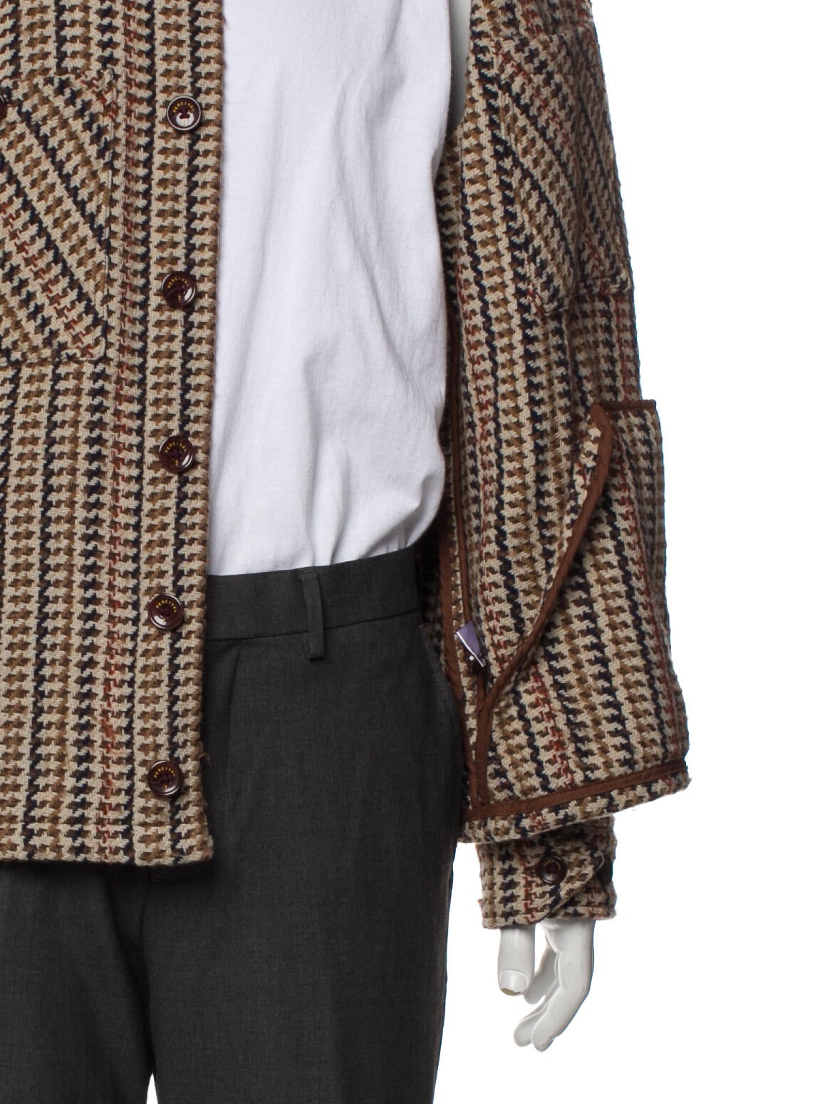 Percival Printed Peacoat