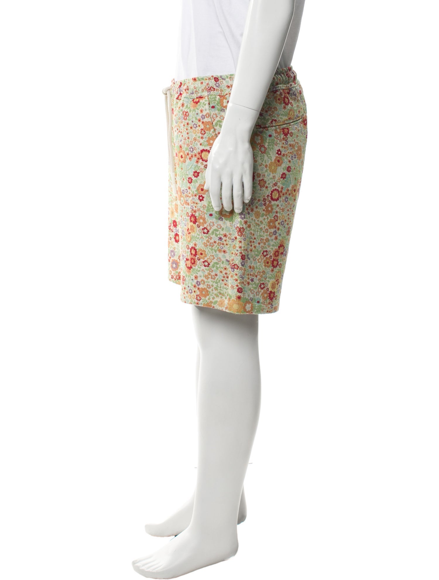 Percival Floral Print Jogger Shorts